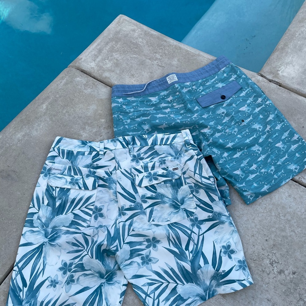 Rip Curl and Hurley Boardshorts. Size 32